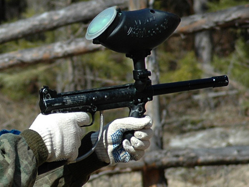 Paintball rifles. Photo by http://ru.wikipedia.org Paintball rifles. Photo by http://ru.wikipedia.org