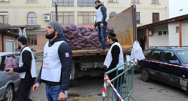 A charity action 04.03.2016. Photo by Magomed Tachiev for the "Caucasian Knot" A charity action 04.03.2016. Photo by Magomed Tachiev for the "Caucasian Knot"