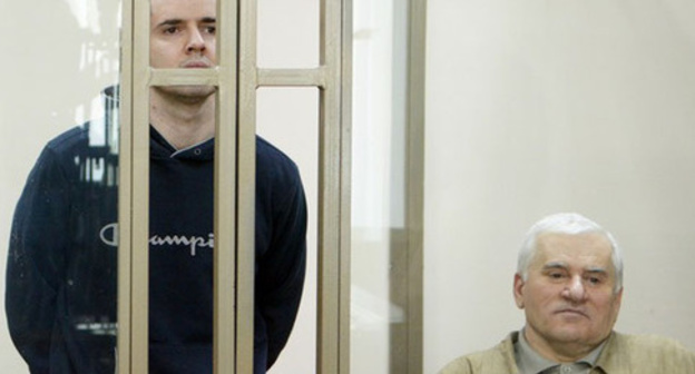 Yusup Djaparov and Said Amirov (to the right). Photo by Oleg Pchyolov for the "Caucasian Knot" Yusup Djaparov and Said Amirov (to the right). Photo by Oleg Pchyolov for the "Caucasian Knot"