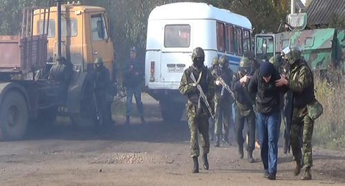 Detentions, military exercises ‘Cyclone’. Photo: http://nac.gov.ru/antiterroristicheskie-ucheniya/komandno-shtabnoe-uchenie-ciklon-2015-v.html Detentions, military exercises ‘Cyclone’. Photo: http://nac.gov.ru/antiterroristicheskie-ucheniya/komandno-shtabnoe-uchenie-ciklon-2015-v.html
