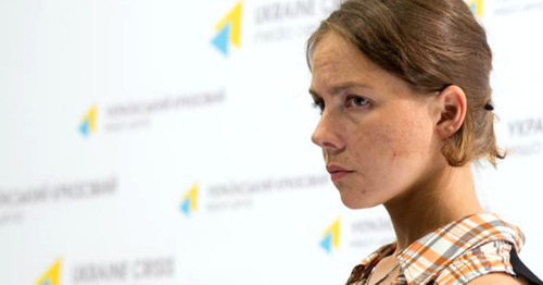 Vera Savchenko. Photo: Inna Sokolovska (RFE/RL) Vera Savchenko. Photo: Inna Sokolovska (RFE/RL)