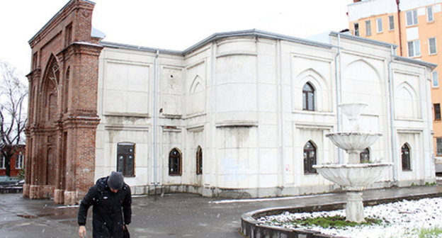 The building of the planetarium in Vladikavkaz. Photo by Emma Marzoeva for the "Caucasian Knot" The building of the planetarium in Vladikavkaz. Photo by Emma Marzoeva for the "Caucasian Knot"