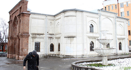 The building of the planetarium in Vladikavkaz. Photo by Emma Marzoeva for the "Caucasian Knot" The building of the planetarium in Vladikavkaz. Photo by Emma Marzoeva for the "Caucasian Knot"