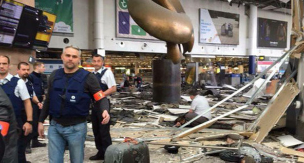 A blast occurred at the airport of Brussels. Photo: witter.com http://news.bigmir.net/world/987499-Serija-teraktov-v-Brjussele--onlajn A blast occurred at the airport of Brussels. Photo: witter.com http://news.bigmir.net/world/987499-Serija-teraktov-v-Brjussele--onlajn