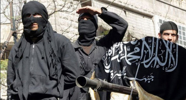 The supporters of the terrorist organization "Islamic State" (IS), banned in Russia. Photo by the user Main Editor, www.flickr.com The supporters of the terrorist organization "Islamic State" (IS), banned in Russia. Photo by the user Main Editor, www.flickr.com