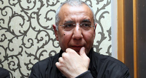 Intigam Aliev after being released. Photo by Aziz Karimov for the ‘Caucasian Knot’. Intigam Aliev after being released. Photo by Aziz Karimov for the ‘Caucasian Knot’.