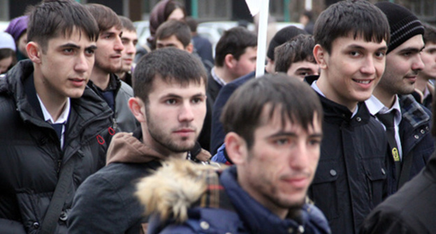 Chechnya residents. Photo by Magomed Magomedov for the ‘Caucasian Knot’. Chechnya residents. Photo by Magomed Magomedov for the ‘Caucasian Knot’.