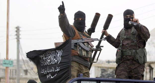 Militants of the terrorist organization. Photo: http://ru.apa.az/print/304229