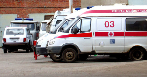 An ambulance car. Photo by Vyacheslav Yaschenko for the "Caucasian Knot" An ambulance car. Photo by Vyacheslav Yaschenko for the "Caucasian Knot"