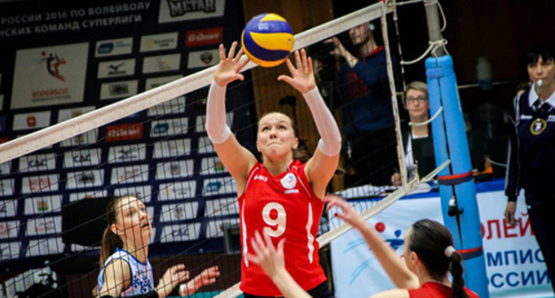 Women's volleyball players. Photo: http://www.volley.ru/albums/681/ Women's volleyball players. Photo: http://www.volley.ru/albums/681/