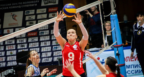 Women's volleyball players. Photo: http://www.volley.ru/albums/681/ Women's volleyball players. Photo: http://www.volley.ru/albums/681/