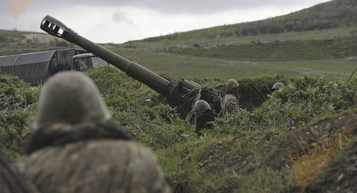 Frontline of Nagorno-Karabakh Army. Photo: © Sputnik/ Asatur Yesayants, http://www.sputnikarmenia.ru/karabah/20160411/2933416.html Frontline of Nagorno-Karabakh Army. Photo: © Sputnik/ Asatur Yesayants, http://www.sputnikarmenia.ru/karabah/20160411/2933416.html