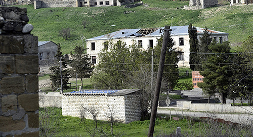 The village of Talish after the shelling. Photo: © Sputnik/ Asatur Yesayants, http://www.sputnikarmenia.ru/karabah/20160407/2840930.html