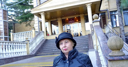 Nina Dubovaya. Photo by Svetlana Kravchenko for the "Caucasian Knot" Nina Dubovaya. Photo by Svetlana Kravchenko for the "Caucasian Knot"