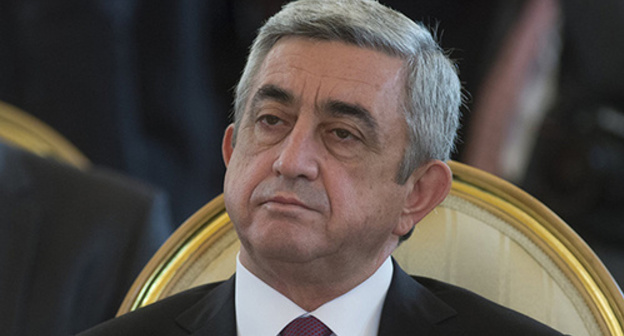 Serzh Sargsyan. Photo: © Sputnik/ Sergei Guneev Serzh Sargsyan. Photo: © Sputnik/ Sergei Guneev
