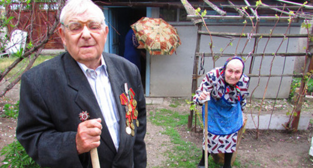 Vasily Kuzmin, an invalid and a veteran of the Great Patriotic War, Volgograd, May 2016. Photo by Vyacheslav Yaschenko for the ‘Caucasian Knot’. Vasily Kuzmin, an invalid and a veteran of the Great Patriotic War, Volgograd, May 2016. Photo by Vyacheslav Yaschenko for the ‘Caucasian Knot’.