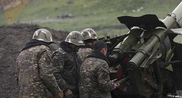 Soldiers of Nagorno-Karabakh Army. Photo: © Sputnik/ Asatur Yesayants, http://www.sputnikarmenia.ru/karabah/20160508/3351466.html Soldiers of Nagorno-Karabakh Army. Photo: © Sputnik/ Asatur Yesayants, http://www.sputnikarmenia.ru/karabah/20160508/3351466.html