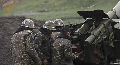 Soldiers of Nagorno-Karabakh Army. Photo: © Sputnik/ Asatur Yesayants, http://www.sputnikarmenia.ru/karabah/20160508/3351466.html Soldiers of Nagorno-Karabakh Army. Photo: © Sputnik/ Asatur Yesayants, http://www.sputnikarmenia.ru/karabah/20160508/3351466.html