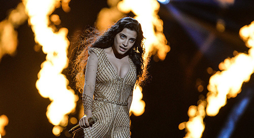 Syamra's performance at the "Eurovision 2016". Photo: © Sputnik/ Vladimir Astapkovich, http://ru.sputnik.az/culture/20160514/405160344.html Syamra's performance at the "Eurovision 2016". Photo: © Sputnik/ Vladimir Astapkovich, http://ru.sputnik.az/culture/20160514/405160344.html