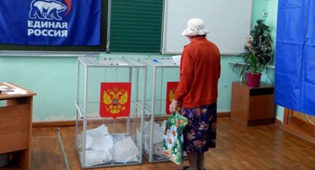 Voting at a polling station in Astrakhan. Photo: astrakhan.er.ru Voting at a polling station in Astrakhan. Photo: astrakhan.er.ru