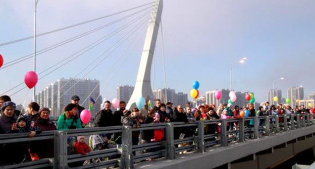 A bridge in Saint Petersburg supposed to be named after Akhmat Kadyrov. Photo gov.spb.ru A bridge in Saint Petersburg supposed to be named after Akhmat Kadyrov. Photo gov.spb.ru