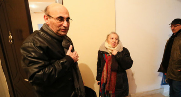 Arif (to the left) and Leyla Yunus. Photo by Aziz Karimov for the "Caucasian Knot" Arif (to the left) and Leyla Yunus. Photo by Aziz Karimov for the "Caucasian Knot"