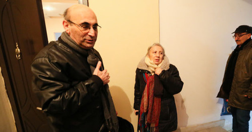 Arif (to the left) and Leyla Yunus. Photo by Aziz Karimov for the "Caucasian Knot" Arif (to the left) and Leyla Yunus. Photo by Aziz Karimov for the "Caucasian Knot"