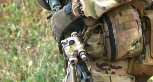 Special forces agent. Photo: http://nac.gov.ru/kontrterroristicheskie-operacii/segodnya-nochyu-v-hode-kto-v-dagestane.html Special forces agent. Photo: http://nac.gov.ru/kontrterroristicheskie-operacii/segodnya-nochyu-v-hode-kto-v-dagestane.html