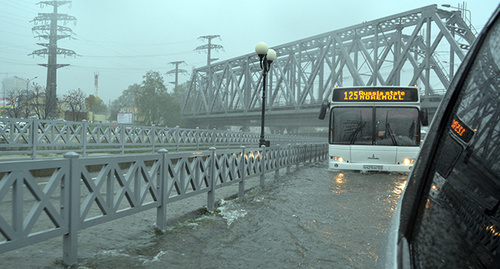 Flooding in Sochi. Photo by Svetlana Kravchenko for the ‘Caucasian Knot’. Flooding in Sochi. Photo by Svetlana Kravchenko for the ‘Caucasian Knot’.