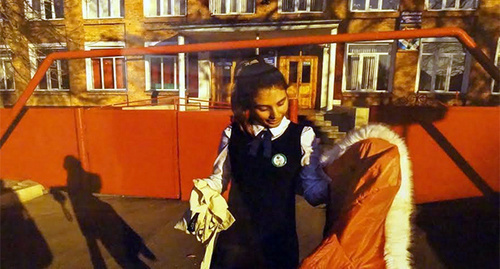 Photo at the exhibition "On the plains and in the mountains: children's weekdays in Northern Caucasus", June 5, 2016. Photo by Anna Gilyova for the ‘Caucasian Knot’. Photo at the exhibition "On the plains and in the mountains: children's weekdays in Northern Caucasus", June 5, 2016. Photo by Anna Gilyova for the ‘Caucasian Knot’.