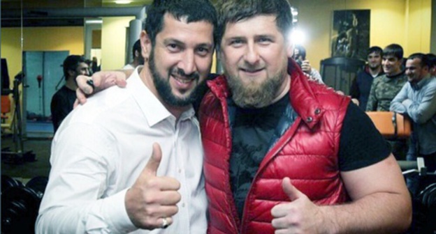 Umar Baisaev and Ramzan Kadyrov. Photo: Instagram.com/umar_doktor95 Umar Baisaev and Ramzan Kadyrov. Photo: Instagram.com/umar_doktor95