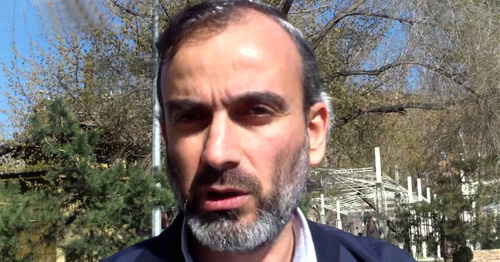 Zhirair Sefilyan. Screenshot from the video by user NewsamChannel https://www.youtube.com/watch?v=Nyqp9E59RXY Zhirair Sefilyan. Screenshot from the video by user NewsamChannel https://www.youtube.com/watch?v=Nyqp9E59RXY