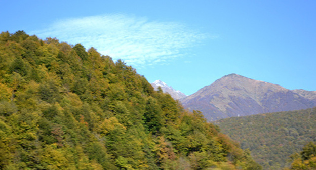 Mountains, Krasnodar Territory. Photo by Svetlana Kravchenko for the ‘Caucasian Knot’. Mountains, Krasnodar Territory. Photo by Svetlana Kravchenko for the ‘Caucasian Knot’.