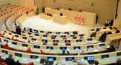 Parliament of Georgia, June 24, 2016. Photo: Parliament.ge Parliament of Georgia, June 24, 2016. Photo: Parliament.ge
