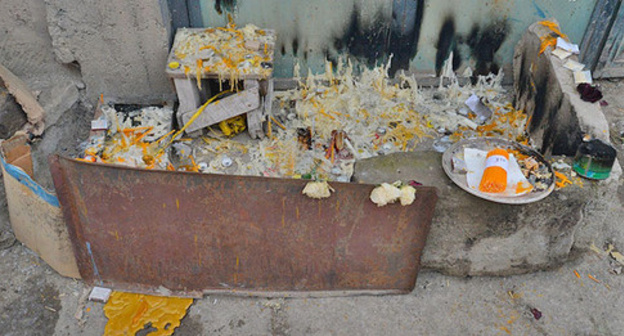 The house of the Avetisyan family murdered in Gyumri. Photo: © PAN Photo / Karo Sahakyan The house of the Avetisyan family murdered in Gyumri. Photo: © PAN Photo / Karo Sahakyan