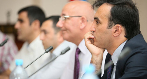 A session of the public association "Civil Society Platform", June 28, 2016. Photo http://www.contact.az/docs/2016/Politics/062800160418ru.htm#.V4UNPvmLTbg A session of the public association "Civil Society Platform", June 28, 2016. Photo http://www.contact.az/docs/2016/Politics/062800160418ru.htm#.V4UNPvmLTbg