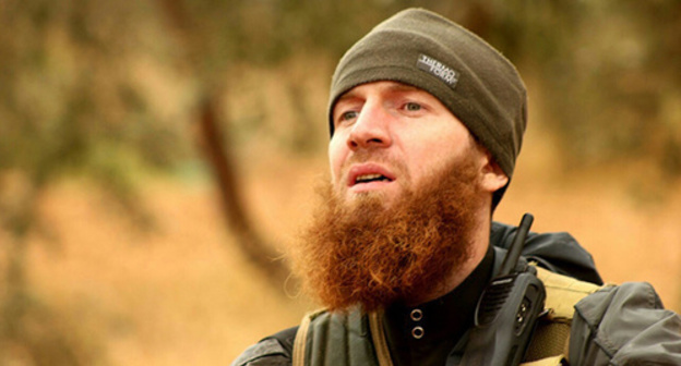 Abu Umar al-Shishani (Tarkhan Batirashvili). Photo: http://frontnews.ge/ru/news/57344-Омар--Шишани-возвращается-в-Грузию Abu Umar al-Shishani (Tarkhan Batirashvili). Photo: http://frontnews.ge/ru/news/57344-Омар--Шишани-возвращается-в-Грузию