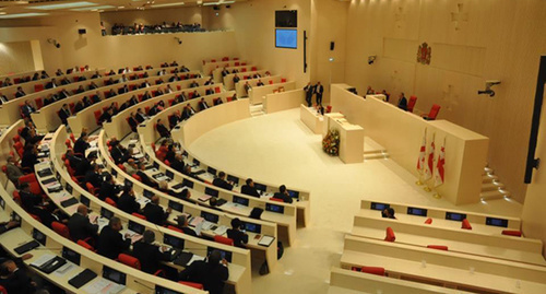 Parliament of Georgia in Kutaisi. Photo Voice of America (Russian service) для "Wikipedia" Parliament of Georgia in Kutaisi. Photo Voice of America (Russian service) для "Wikipedia"