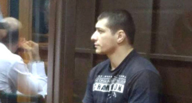 Said Osmanov in the courtroom. Photo: http://asiarussia.ru/news/12764/ Said Osmanov in the courtroom. Photo: http://asiarussia.ru/news/12764/