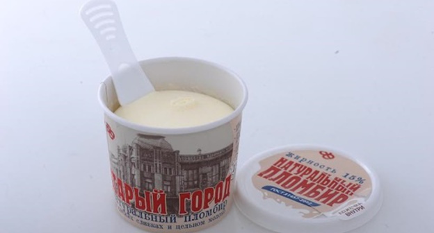 Ice cream "Stary Gorod" (Old Town). Photo is provided to the ‘Caucasian Knot’ by "Frostway" Company. Ice cream "Stary Gorod" (Old Town). Photo is provided to the ‘Caucasian Knot’ by "Frostway" Company.