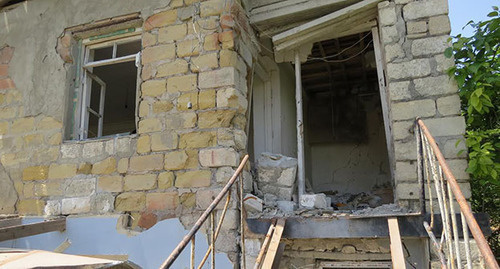Destroyed house in the village of Talish, Nagorny Karabakh, Martakert District, July 15, 2016. Photo by Alvard Grigoryan for the ‘Caucasian Knot’. Destroyed house in the village of Talish, Nagorny Karabakh, Martakert District, July 15, 2016. Photo by Alvard Grigoryan for the ‘Caucasian Knot’.