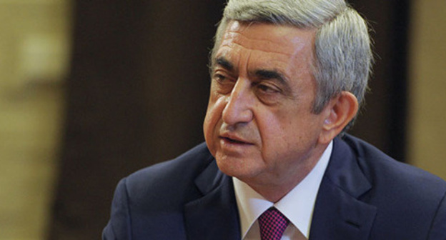 Serzh Sargsyan. Photo: Sputnik / Alexei Druzhinin. Serzh Sargsyan. Photo: Sputnik / Alexei Druzhinin.