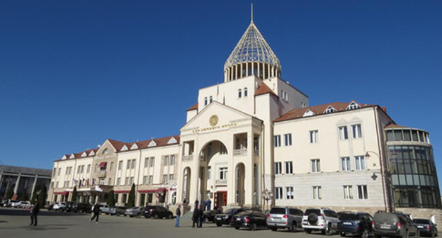 The Parliament of Nagorno-Karabakh in Stepanakert. Photo by Alvard Grigoryan for the "Caucasian Knot"