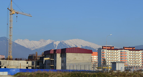 Unfinished residential houses in Sochi. Photo by Svetlana Kravchenko for the "Caucasian Knot" Unfinished residential houses in Sochi. Photo by Svetlana Kravchenko for the "Caucasian Knot"