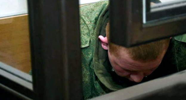Valery Permyakov in the court room. Photo: Sputnik/Arminuhi Mikhoyan