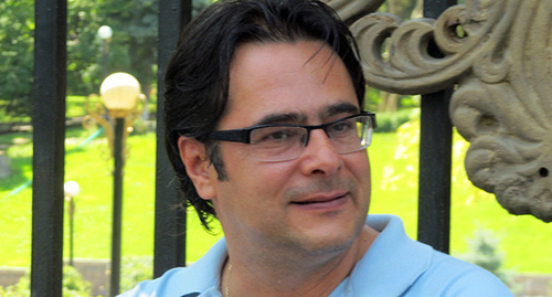 Andreas Gukasyan, a member of the Political Council of "New Armenia". Photo by Tigran Petrosyan for the "Caucasian Knot" Andreas Gukasyan, a member of the Political Council of "New Armenia". Photo by Tigran Petrosyan for the "Caucasian Knot"