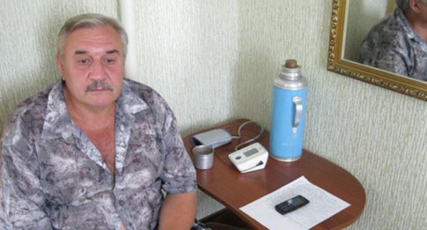 Dmitry Bondarenko, one of the hunger-strikers. Gukovo, August 24, 2016. Photo by Konstantin Volgin for the "Caucasian Knot" Dmitry Bondarenko, one of the hunger-strikers. Gukovo, August 24, 2016. Photo by Konstantin Volgin for the "Caucasian Knot"