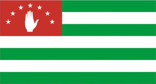The flag of Abkhazia. Photo: Wikimedia.org The flag of Abkhazia. Photo: Wikimedia.org
