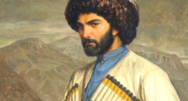 Hadji Murad of Khunzakh. Portrait by G.Gagarin, 1848. Wikimedia.org Hadji Murad of Khunzakh. Portrait by G.Gagarin, 1848. Wikimedia.org