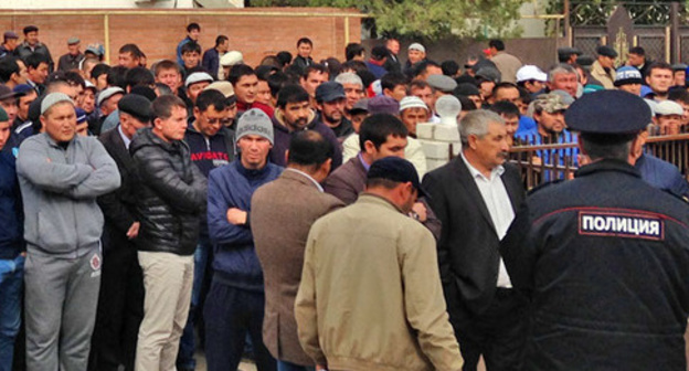 Protest action in Dagestan. Photo by Patimat Makhmudova for the 'Caucasian Knot'. Protest action in Dagestan. Photo by Patimat Makhmudova for the 'Caucasian Knot'.